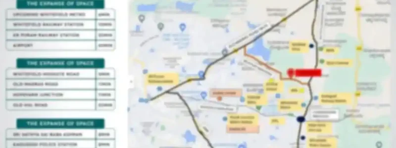 Assetz Sarjapur Location map with birds eye view photo by Assetz Group located at Sarjapur Road, Bangalore Karnataka